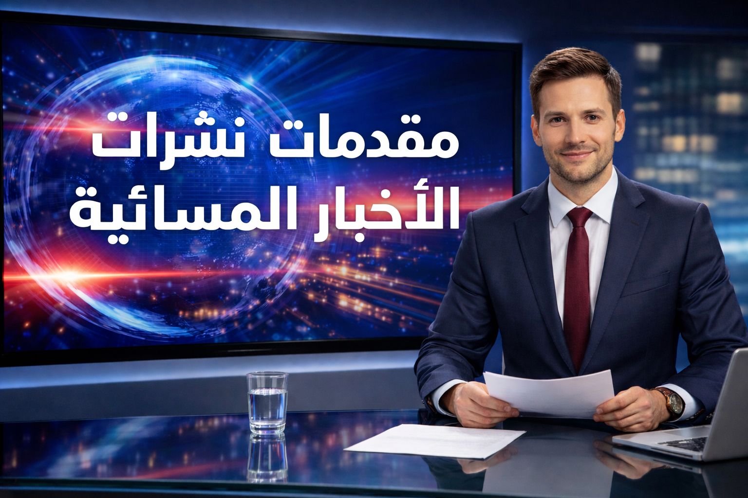 مقدمات نشرات الأخبار المسائية ليوم الاحد 19/4/2026